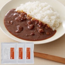 ビーフカレー辛口（200ｇ×3袋）